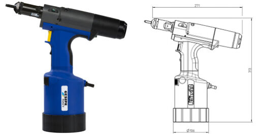 Súng rút đinh tán rive bằng khí nén TAURUS® 1 - GESIPA