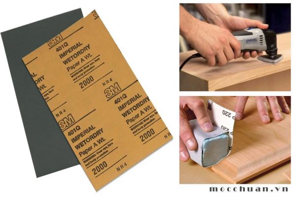 Ứng dụng giấy nhám trong ngành gỗ