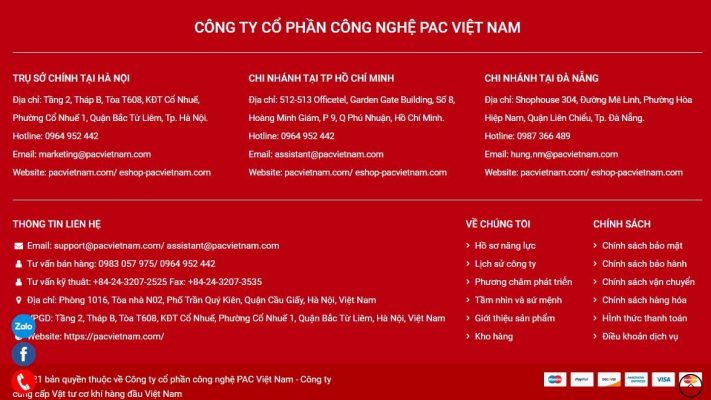 Địa chỉ phân phối 3M uy tín - PAC Việt Nam