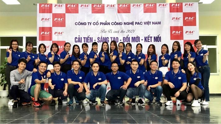 Đội ngũ nhân viên chuyên nghiệp, giàu kinh nghiệm của PAC Việt Nam
