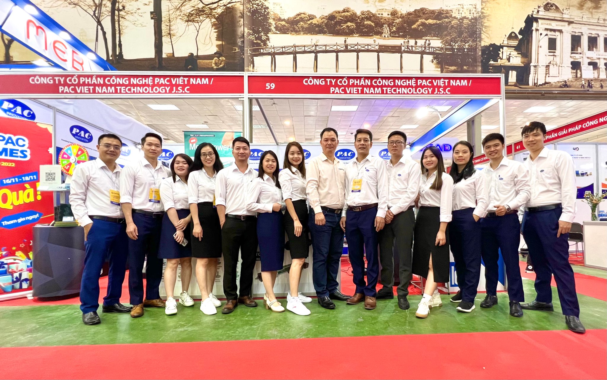 PAC Việt Nam gửi lời cảm ơn đến khách tham quan gian hàng tại triển lãm Vimexpo 2022